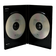 Mediarange  DVD/CD Booklet fuer je zwei DVD/CD
