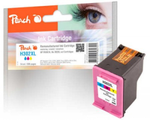 Peach Druckkopf color kompatibel zu HP No. 302XL col, F6U67A