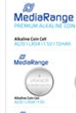 Eine MediaRange Alkaline Knopfzelle, AG10|LR54|1.5V