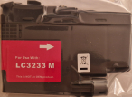 Kompatible magenta Patrone LC-3233M mit Chip