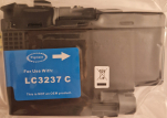 Kompatible cyan Patrone zu LC-3237C mit Chip