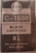 Kompatible schwarze Patrone zu PGI 1500 XL BK